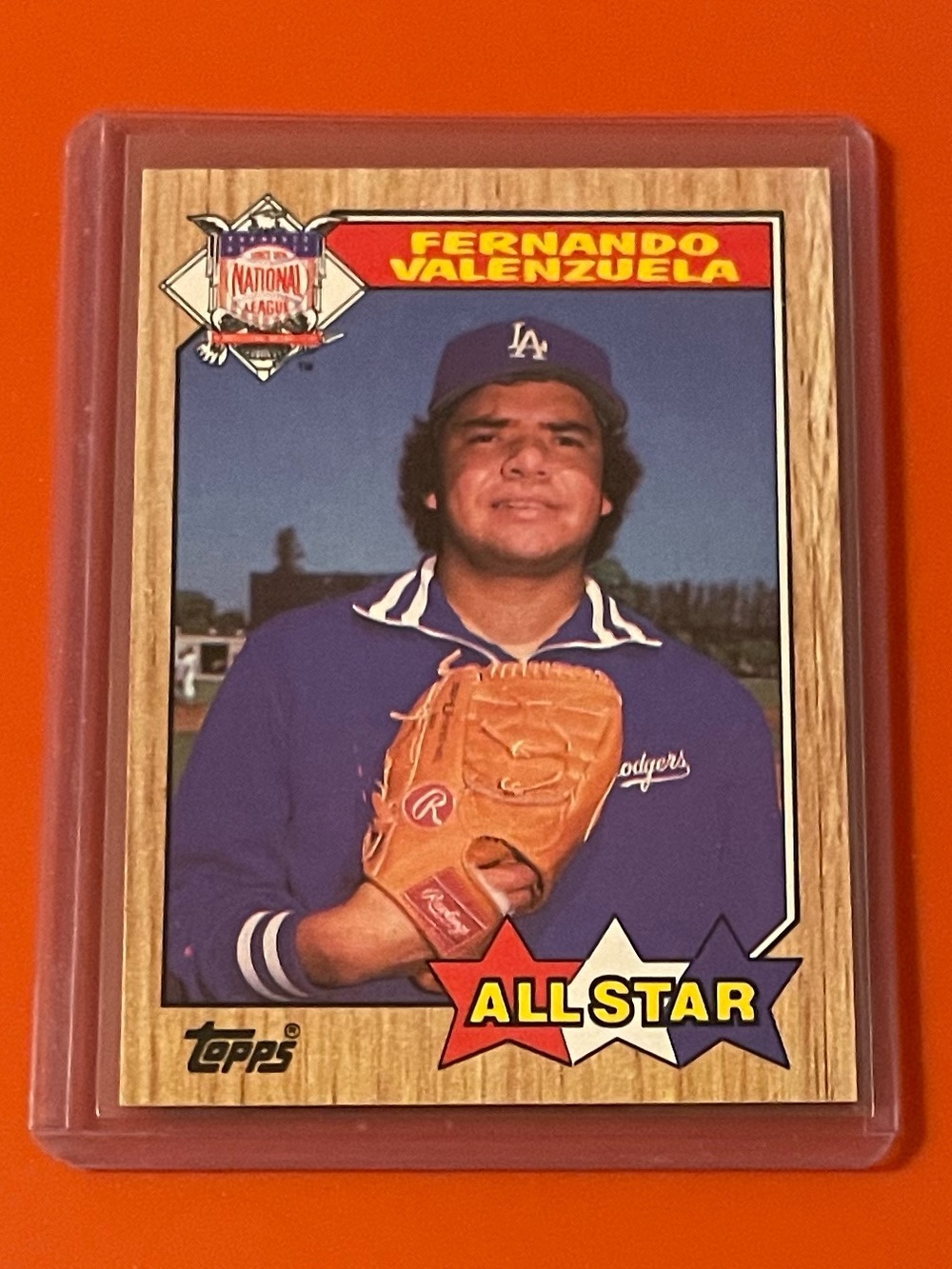 Fernando Valenzuela #604 [All-Star] 1987 Topps Baseball Trading Card